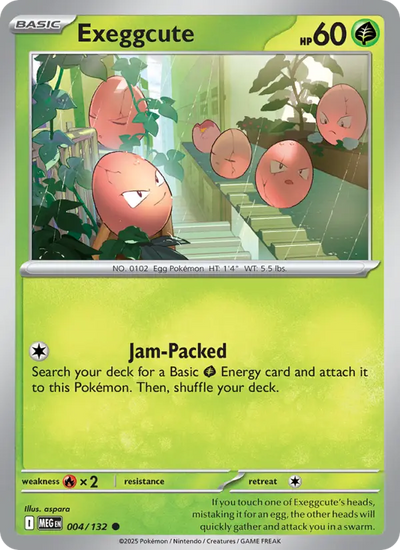 Exeggcute (004) — Mega Evolution