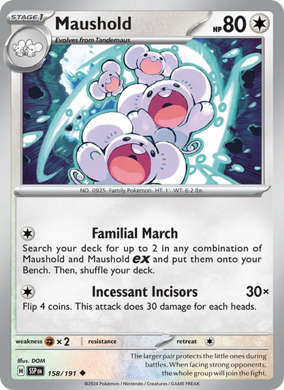 Maushold (158) — Surging Sparks