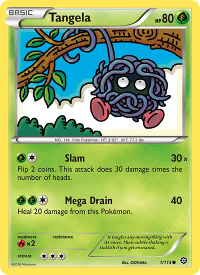 Tangela (1) — Steam Siege