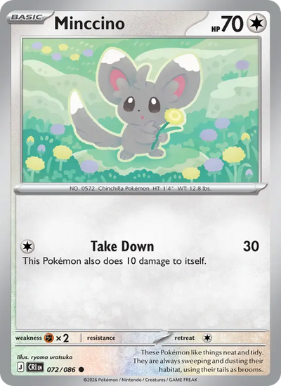 Minccino (072) — Chaos Rising