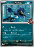 Team Rocket's Murkrow (126) — Ascended Heroes