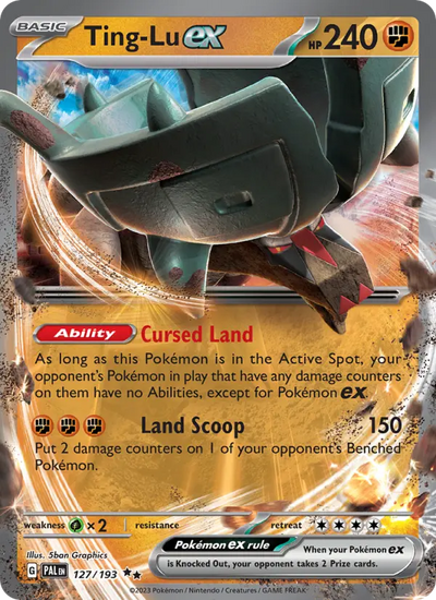 Ting-Lu ex (127) — Paldea Evolved