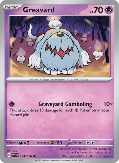 Greavard (104) — Scarlet & Violet