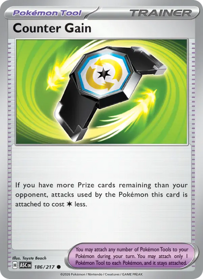 Counter Gain (186) — Ascended Heroes