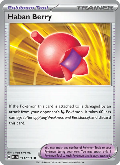 Haban Berry (111) — Prismatic Evolutions