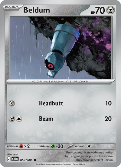 Beldum (059) — Chaos Rising