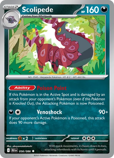 Scolipede (056) — Black Bolt