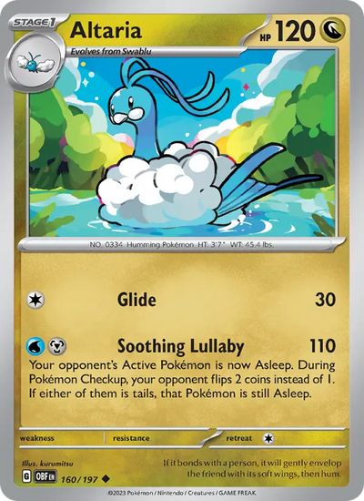 Altaria (160) — Obsidian Flames