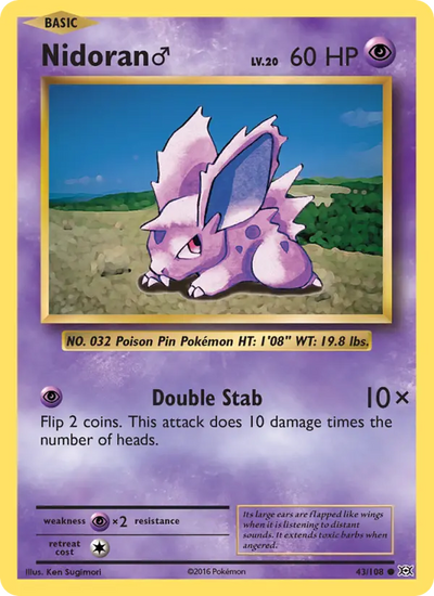 Nidoran♂ (43) — Evolutions