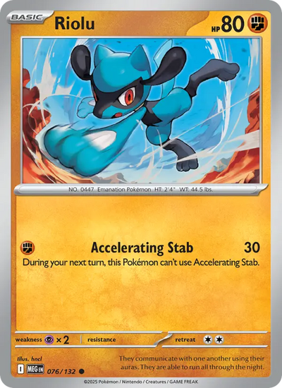 Riolu (076) — Mega Evolution