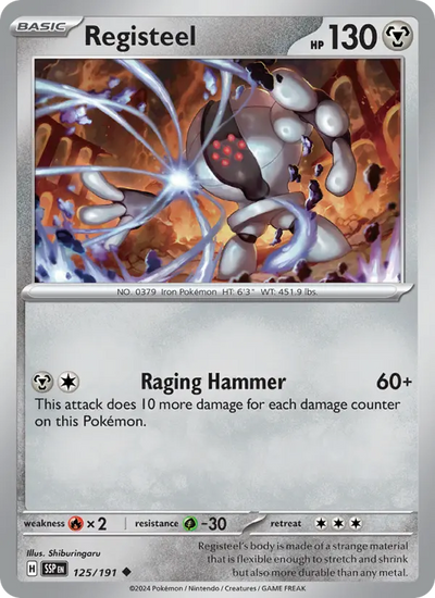 Registeel (125) — Surging Sparks