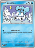 Cubchoo (025) — Black Bolt