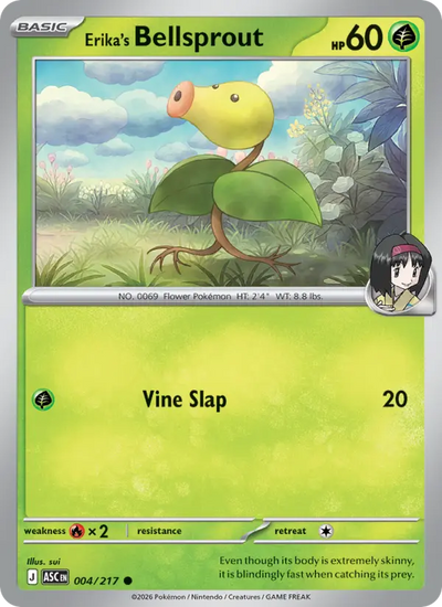 Erika's Bellsprout (004) — Ascended Heroes