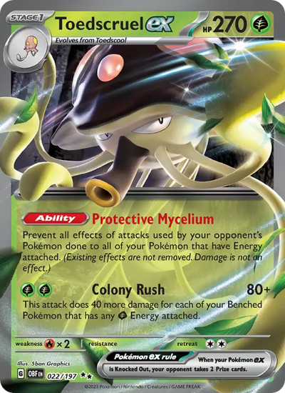 Toedscruel ex (022) — Obsidian Flames