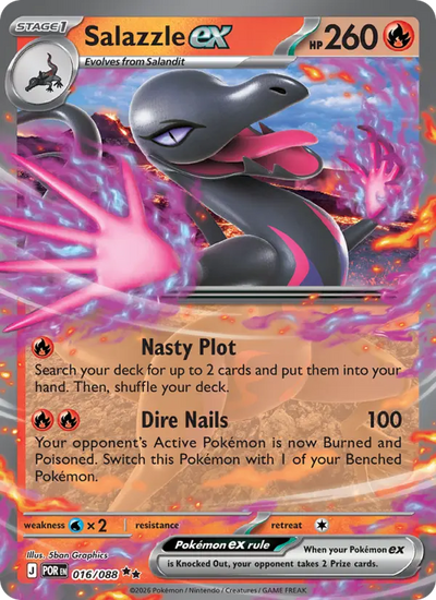 Salazzle ex (016) — Perfect Order