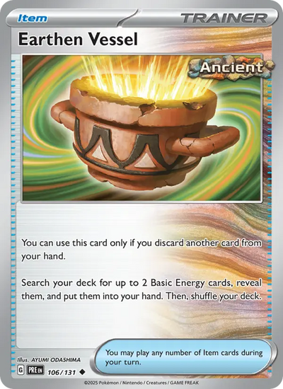 Earthen Vessel (106) — Prismatic Evolutions