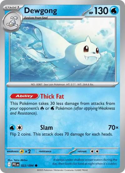 Dewgong (022) — Phantasmal Flames