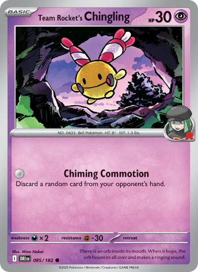 Team Rocket's Chingling (085) — Destined Rivals