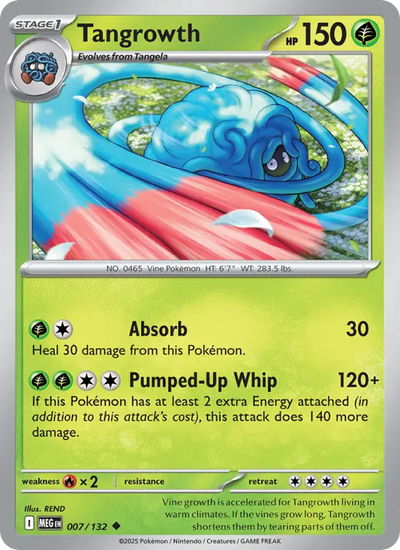 Tangrowth (007) — Mega Evolution