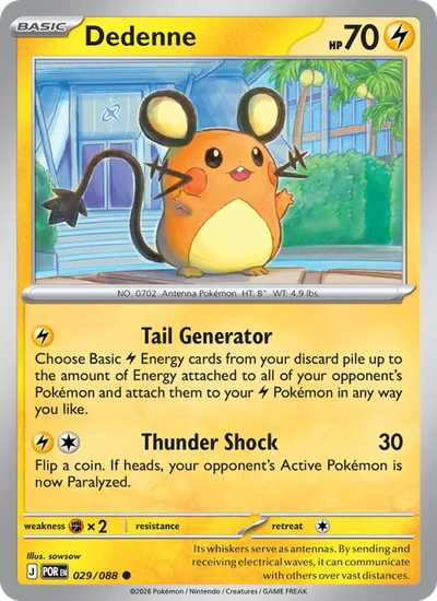 Dedenne (029) — Perfect Order