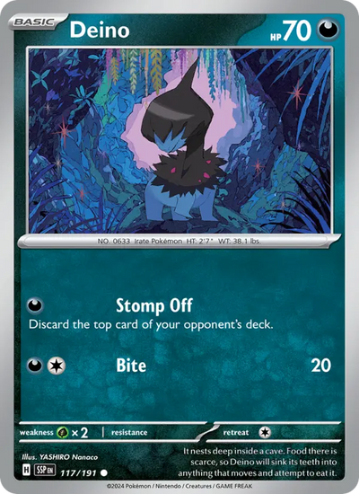 Deino (117) — Surging Sparks
