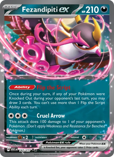 Fezandipiti ex (142) — Ascended Heroes