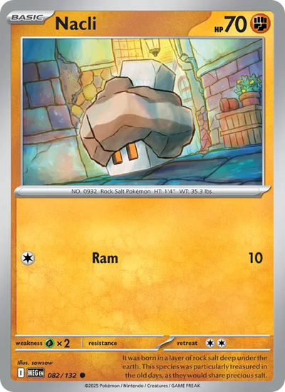 Nacli (082) — Mega Evolution