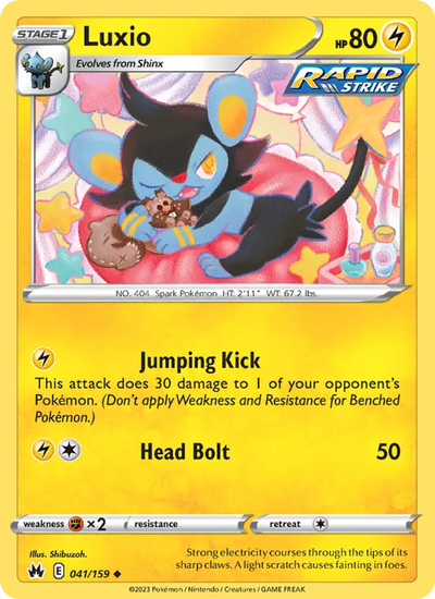 Luxio (041) — Crown Zenith