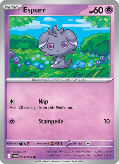 Espurr (033) — Perfect Order