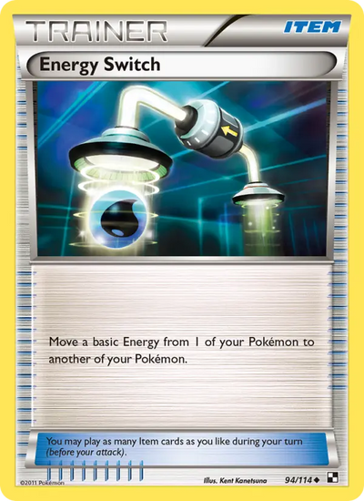 Energy Switch (94) — Black & White