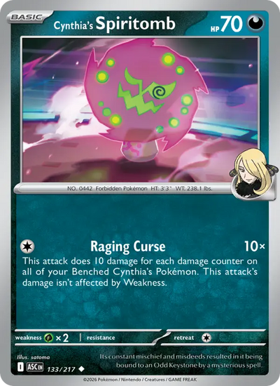 Cynthia's Spiritomb (133) — Ascended Heroes