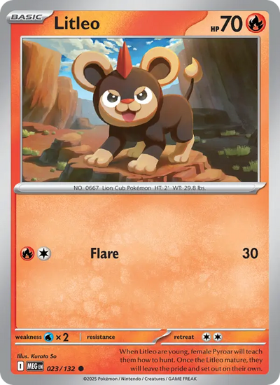 Litleo (023) — Mega Evolution