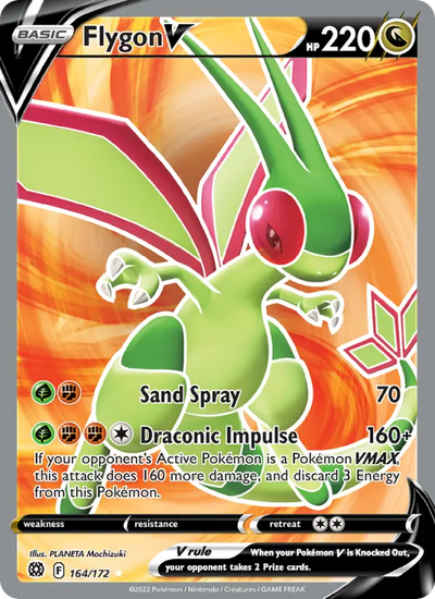 Flygon V (164) — Brilliant Stars