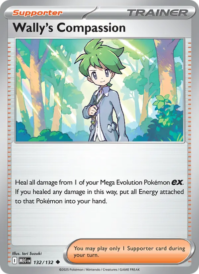 Wally's Compassion (132) — Mega Evolution