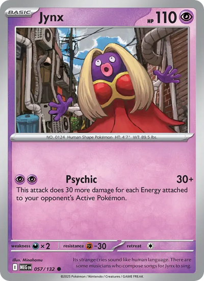 Jynx (057) — Mega Evolution