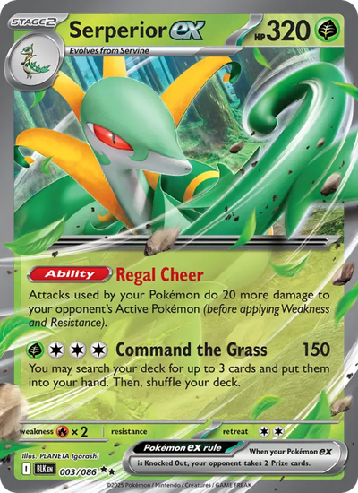 Serperior ex (003) — Black Bolt