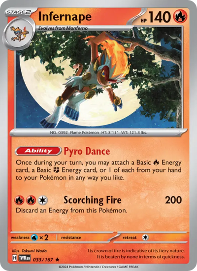 Infernape (033) — Twilight Masquerade