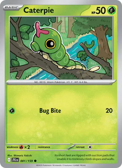 Caterpie (001) — Journey Together