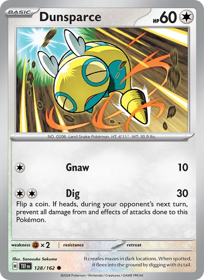 Dunsparce (128) — Temporal Forces