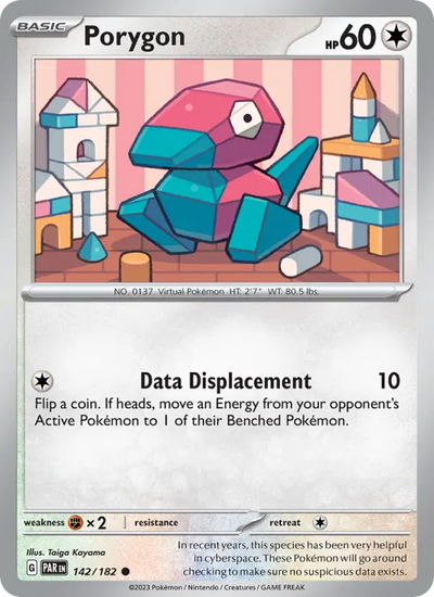Porygon (142) — Paradox Rift