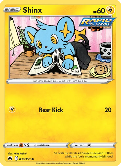 Shinx (039) — Crown Zenith