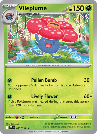 Vileplume (003) — Phantasmal Flames