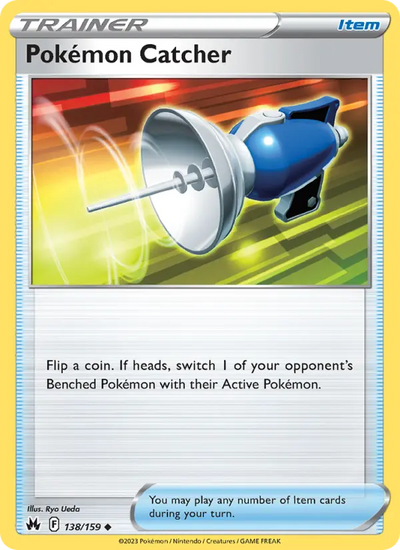 Pokémon Catcher (138) — Crown Zenith