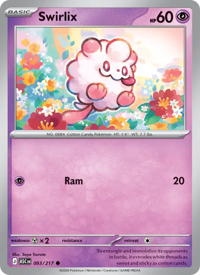 Swirlix (093) — Ascended Heroes