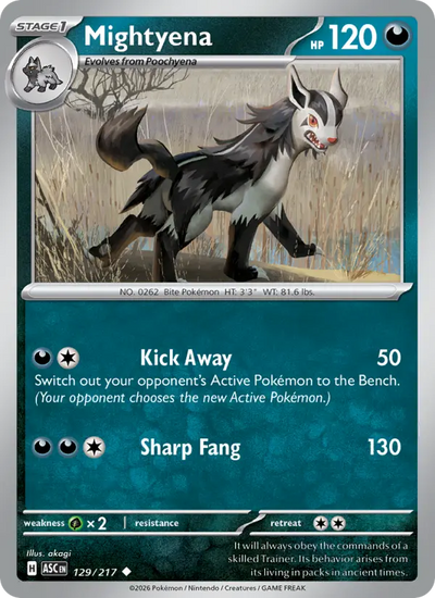 Mightyena (129) — Ascended Heroes