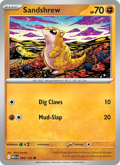 Sandshrew (068) — Mega Evolution