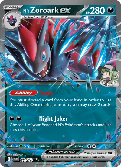 N's Zoroark ex (098) — Journey Together