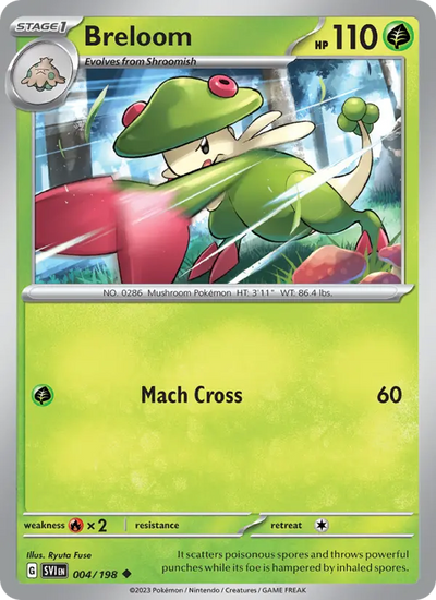 Breloom (004) — Scarlet & Violet
