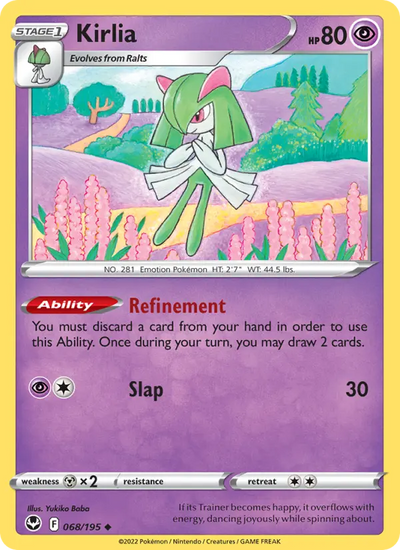 Kirlia (068) — Silver Tempest