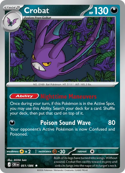 Crobat (051) — Chaos Rising
